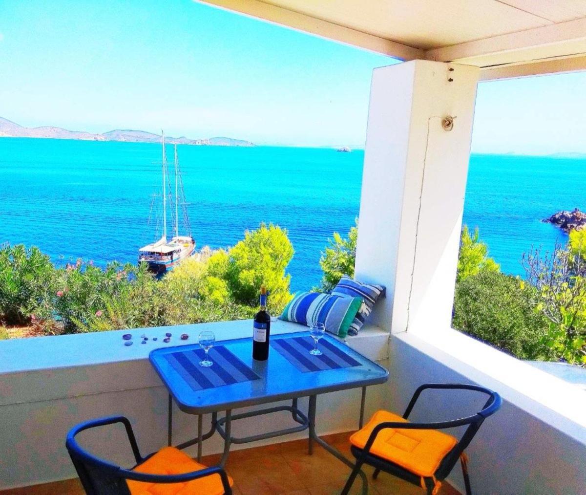 Ferienwohnung Patmos Garden Sea Grikos Bay  Exterior foto