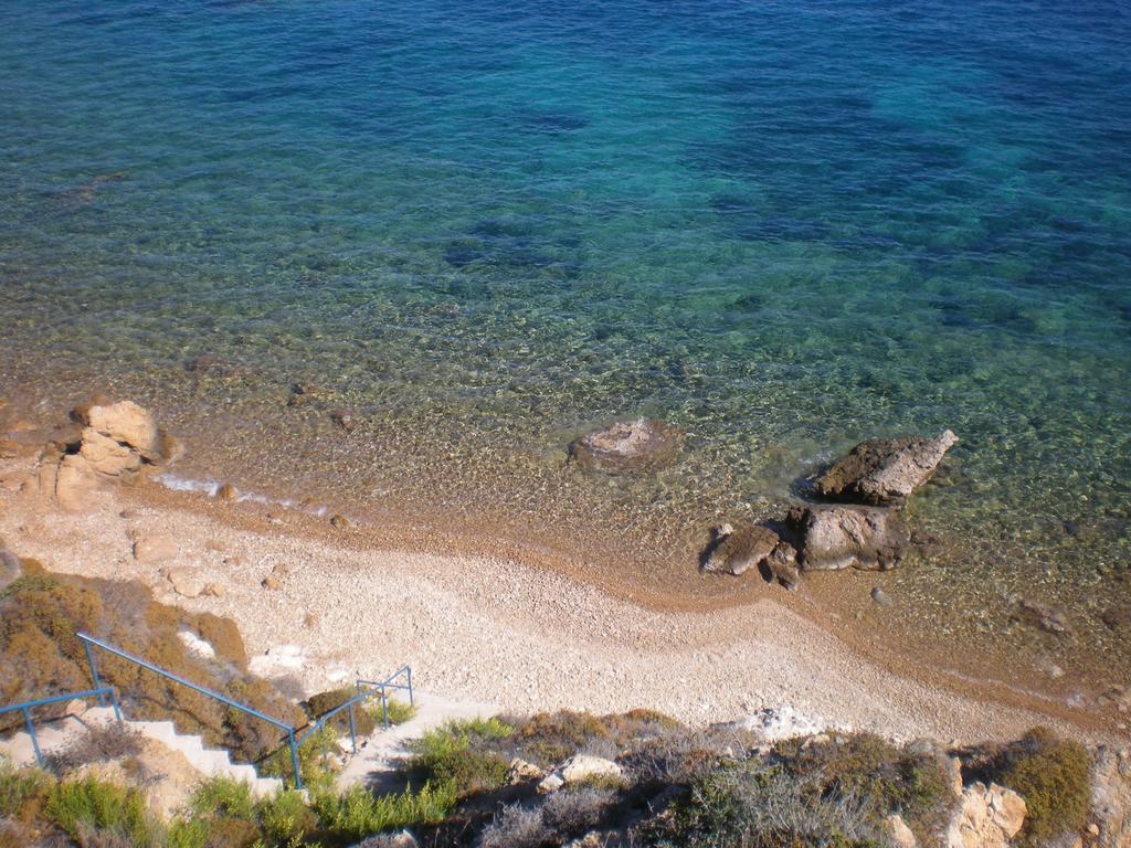 Ferienwohnung Patmos Garden Sea Grikos Bay  Exterior foto